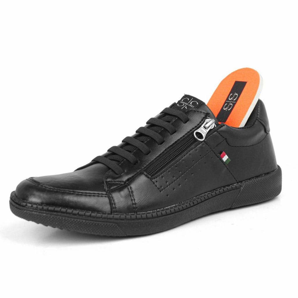 Sapatenis Casual Masculino Ajuste em Ziper e Elastico Linha Confort Plamilha EVA Preço de Fábrica Entrega IMEDIATA