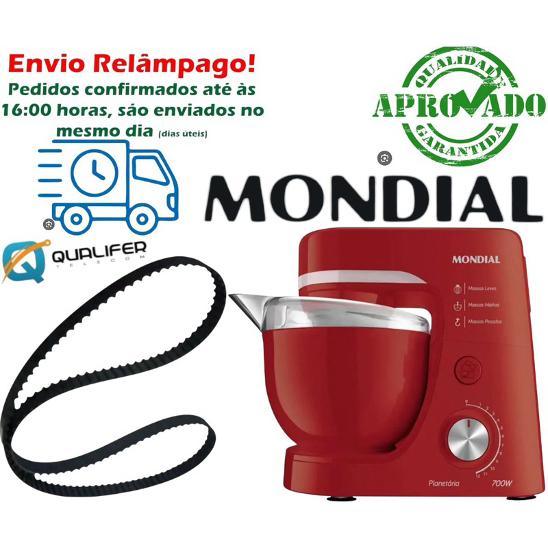 Correia p/ Batedeira Planetaria BP-01/BP-02/BP-03