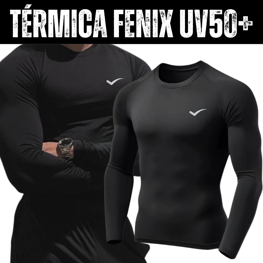 KIT COM DUAS TERMICAS FENIX PROTEÇÃO UV50+ SEGUNDA PELE
