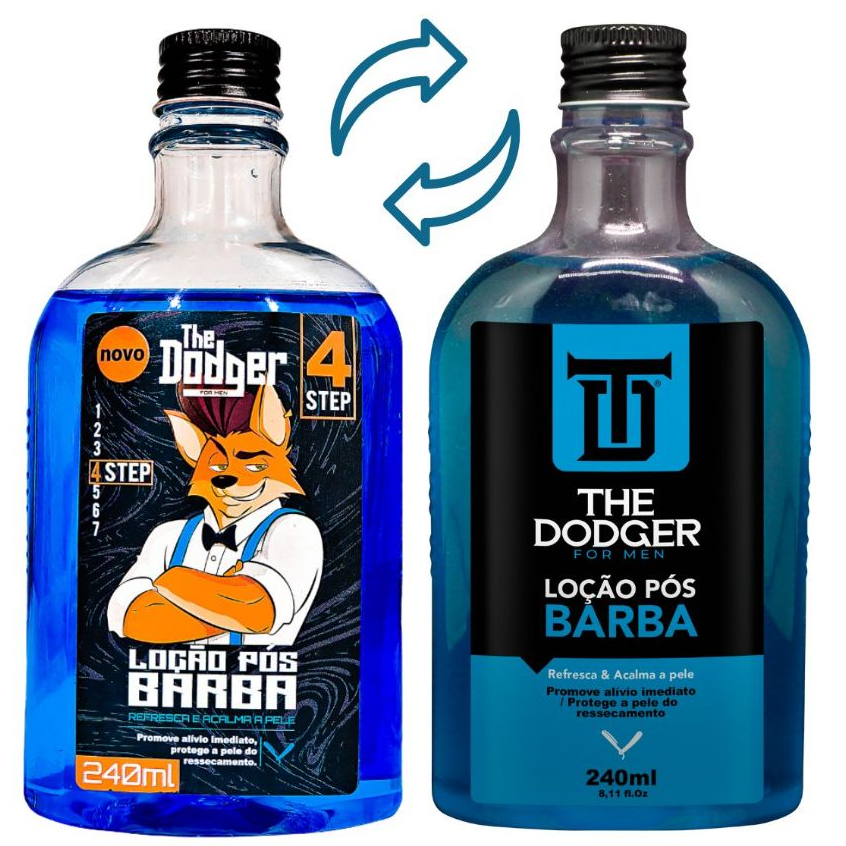 LOÇÃO PÓS BARBA 240ML THE DODGER