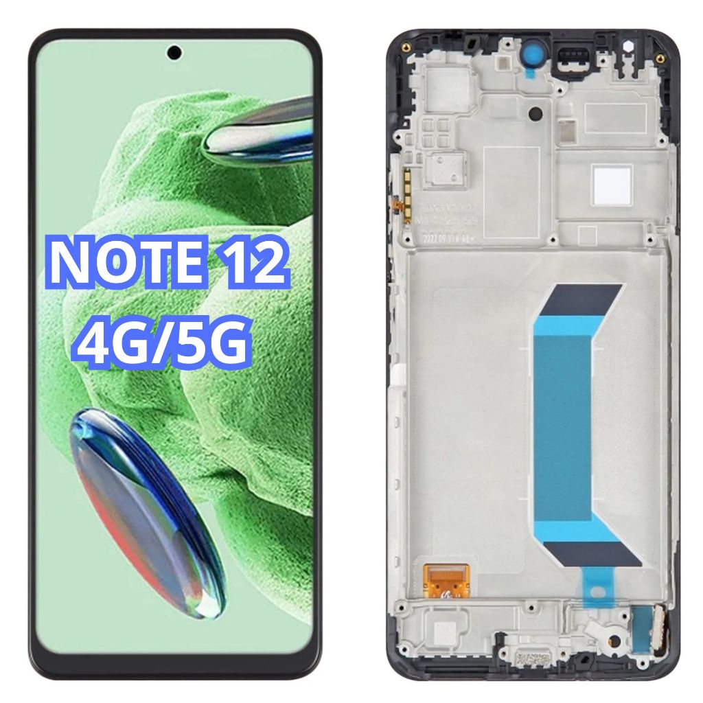 Tela Touch Display Lcd Redmi Note 12 4g / Note 12 5g / Poco X5 Sem Aro / Com Aro - A Pronta Entrega