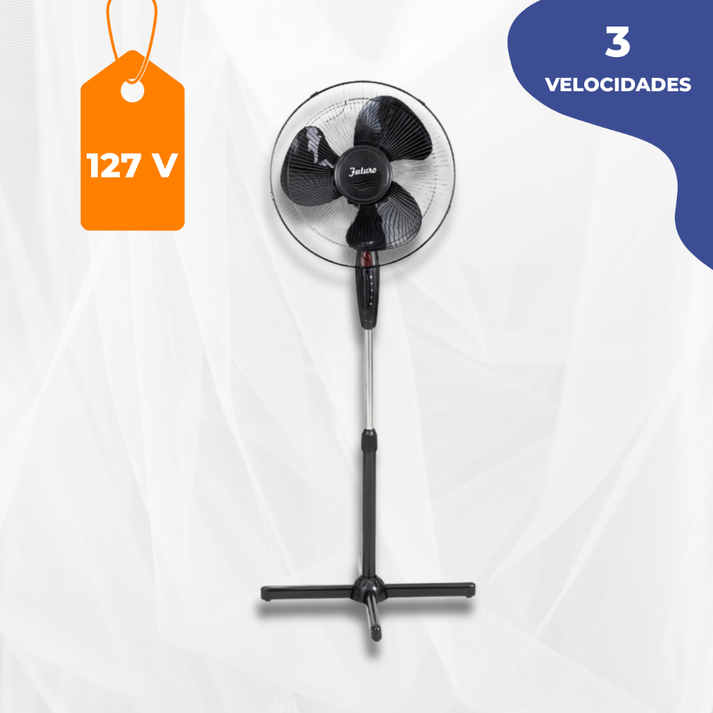 Ventilador de Coluna com Ajuste de Altura 3 Velocidades