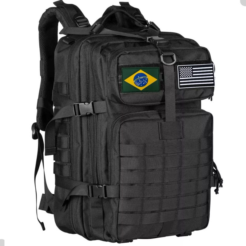 Mochila Tatica Militar Impermeavel Reforçada Grande 50l