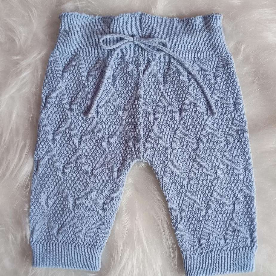 calça modelo mijão bebe em trico de luxo biami baby infantil menina menino