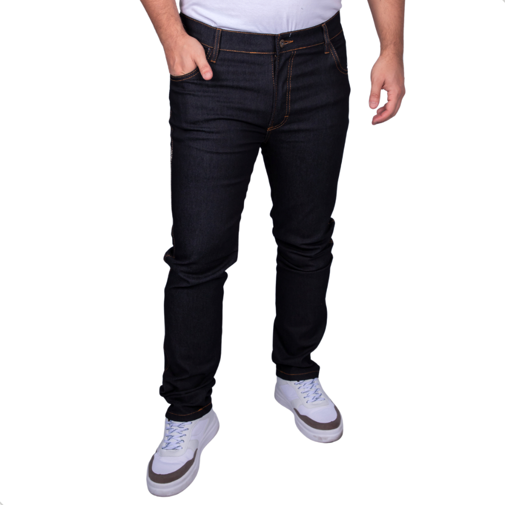 Calça Jeans Masculina Trabalho Reforçada 38 40 42 44 46 48 50 52 54 56