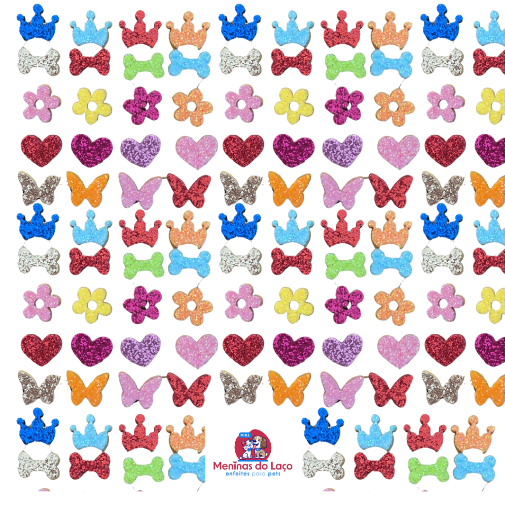 300| 200| 100 Mini Adesivos Sortidos para Pet - Cola Premium - Banho e Tosa - Petshop