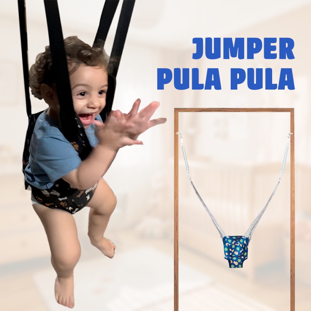 Mini Balanço Jumper para Bebe Pula Pula Cadeirinha brinquedo de menino