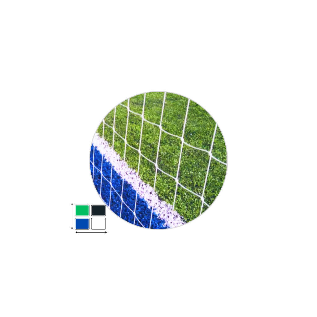 Rede De Proteção Malha 15cmx15cm Quadra 3mts X 30mts