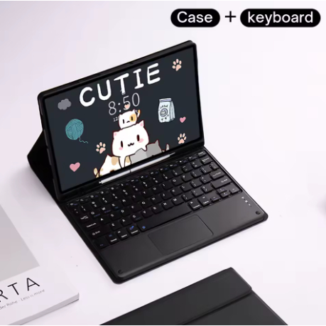 Capa Case Magnética Teclado Touchpad Para Samsung S9 / S9Fe / S10Fe (10,9) Polegadas