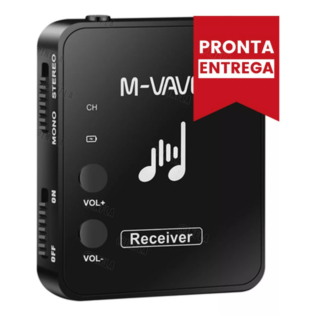 Receptor M-vave Wp-10 Para Retorno De Palco Adicional Avulso Receiver