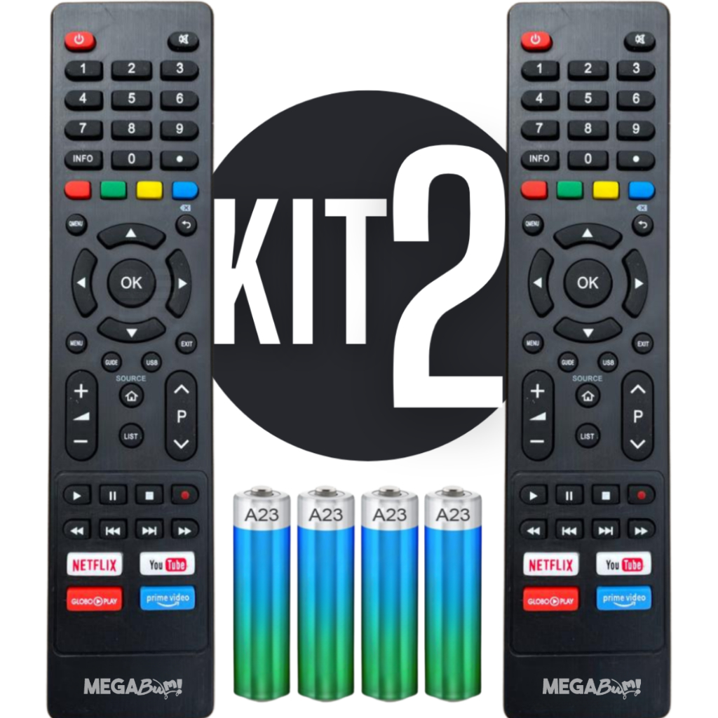 Controle Remoto Para Tv Philco Smart 4k Led