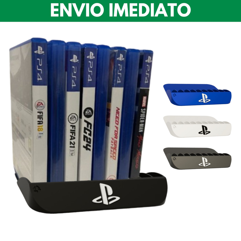 Organizador Jogos Playstation | PS3 PS4 PS5 | Até 10 JOGOS