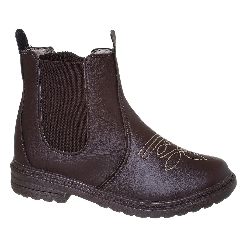 Bota jeca Infantil Masculino Jequinha Estilosa Confortável Bota Cowntry
