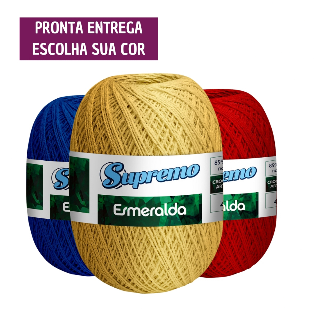 Linha Esmeralda Marca Supremo Espessura 2 - 460 Metros (Mesma Espessura Anne)