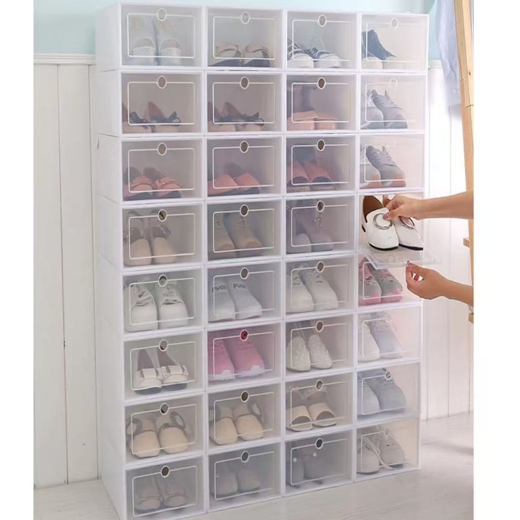 Kit Com 4/12 Caixas Organizadoras Para Sapatos Dobravel