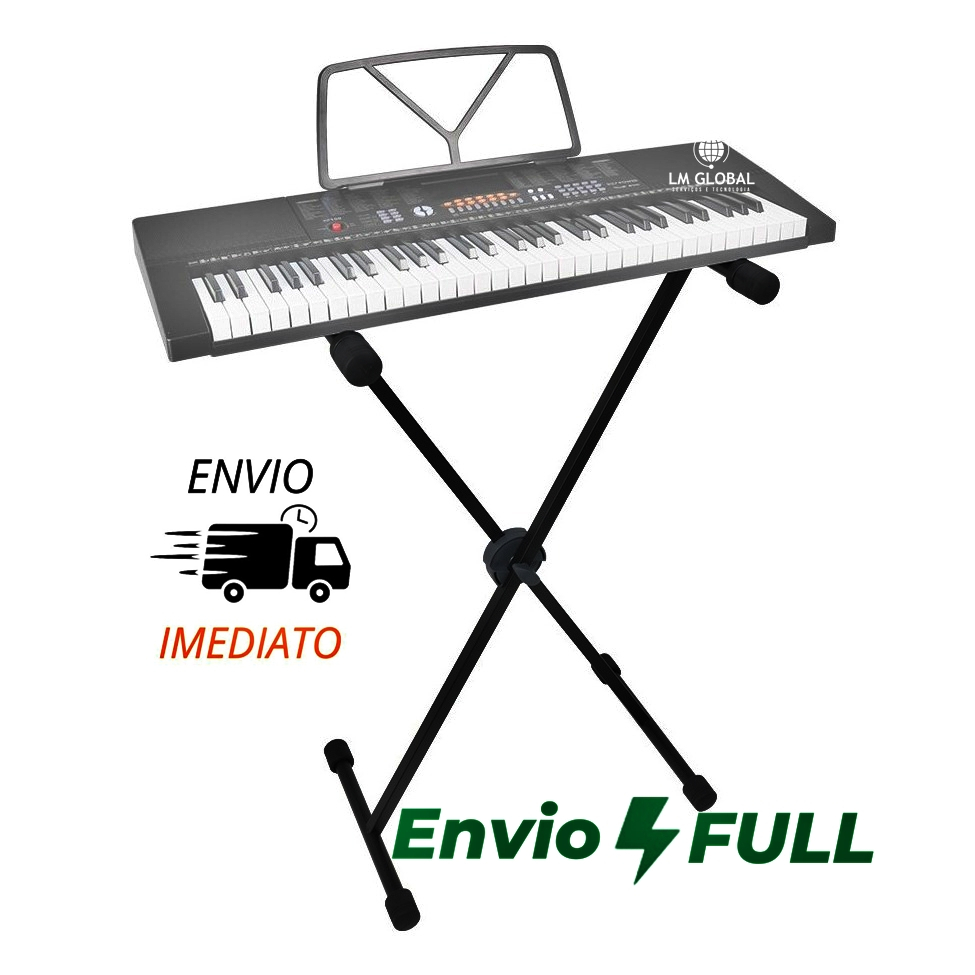 Suporte Ask X10s Teclado Musical Estante Pedestal Até 30kg