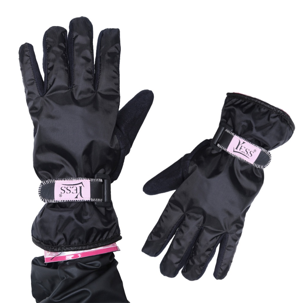 Luva Impermeável Motoqueira Feminina Forrada Frio Chuva Moto Motociclista