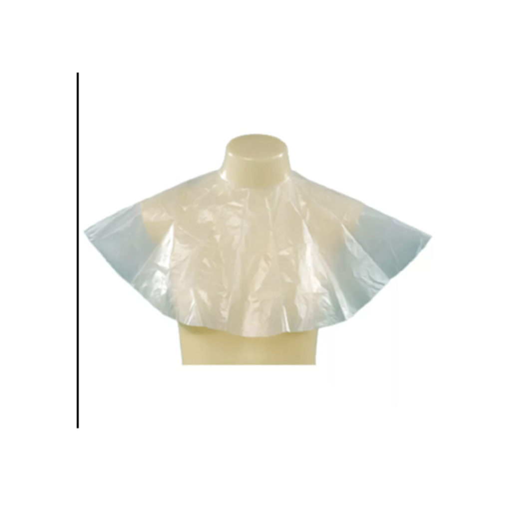 Capa Descartável Cabeleireiro Maquiagem 50UN – Proteção Retoques – Uso Profissional