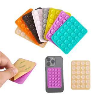 Ventosas De silicone De 1 Unidade  Minimalista Preto / Capa De Telefone Antiderrapante  Suporte Portátil E Móvel