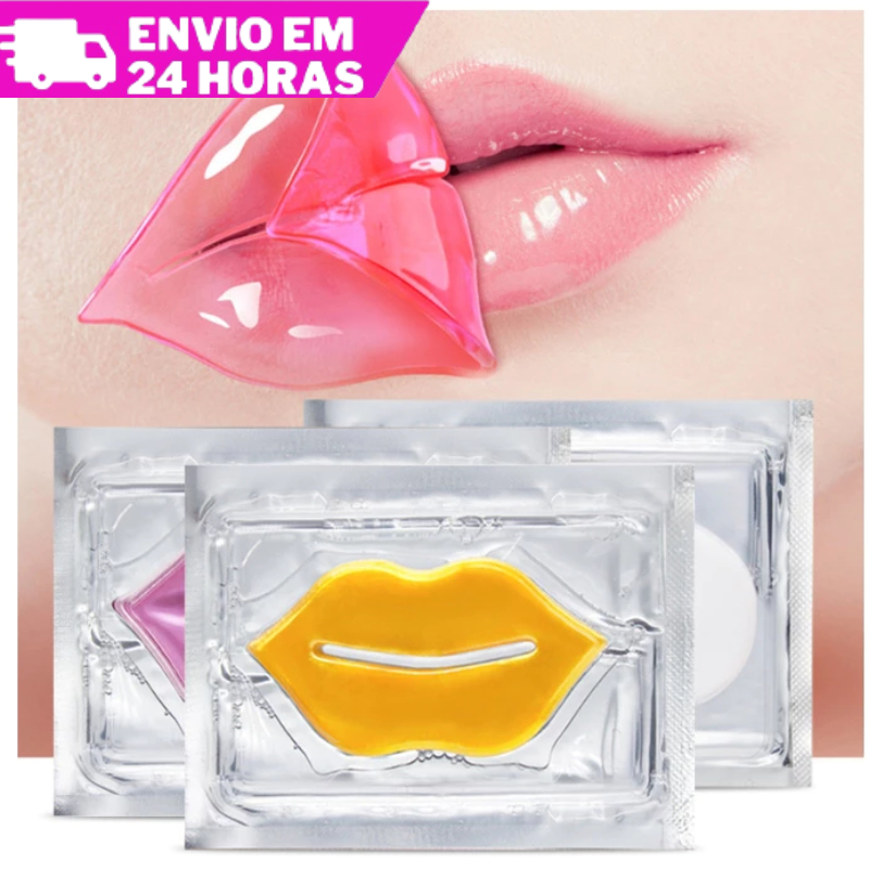 Kit 20 Máscara Labial DADIVA De Mel de Colágeno com Cristal Hidratante para Lábios