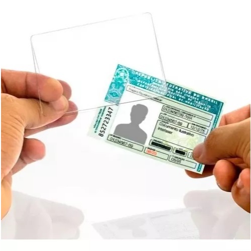 Porta documento acrílico rígido CNH 1581 - Proteja sua CNH