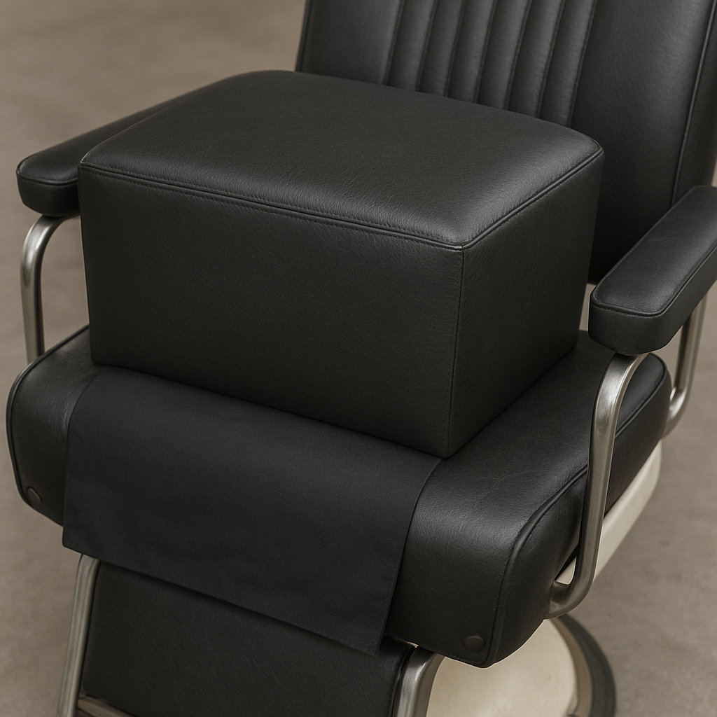 Assento infantil para barbearia Pufe elevação