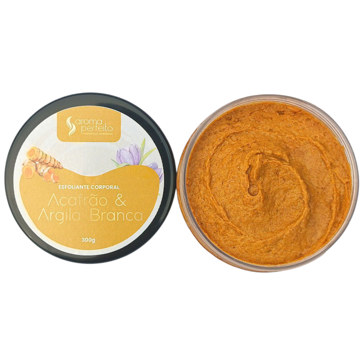 Esfoliante de Açafrão para corpo e rosto 300g