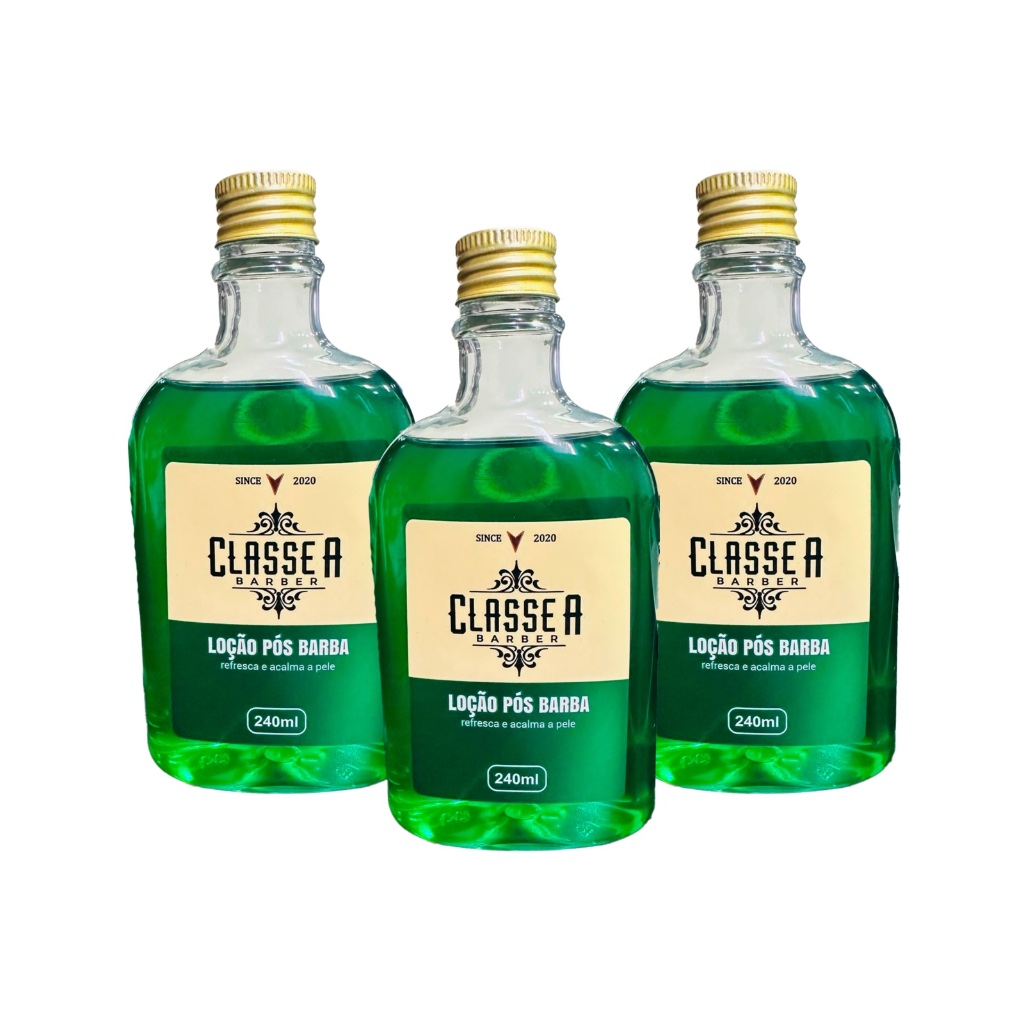 LOÇÄO PÓS BARBA CLASSE MALBEC 240ML 3UN