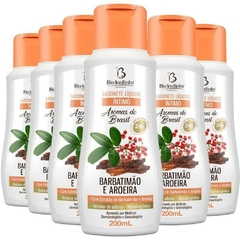 Sabonete Íntimo Barbatimão e Aroeira 200ml Bio Instinto 6 unidades