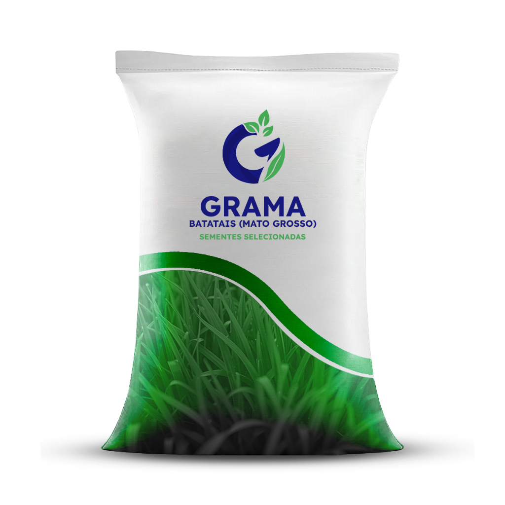 1kg Sementes de Grama Batatais  para jardim e campo de futebol
