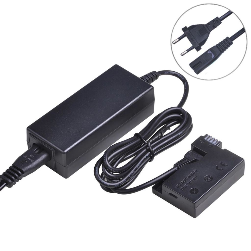 Fonte ACK-E8 ACKE8 Adaptador AC p/ Câmera Fotográfica Canon EOS T2i T3i T4i T5i Bateria LP-E8 LPE8