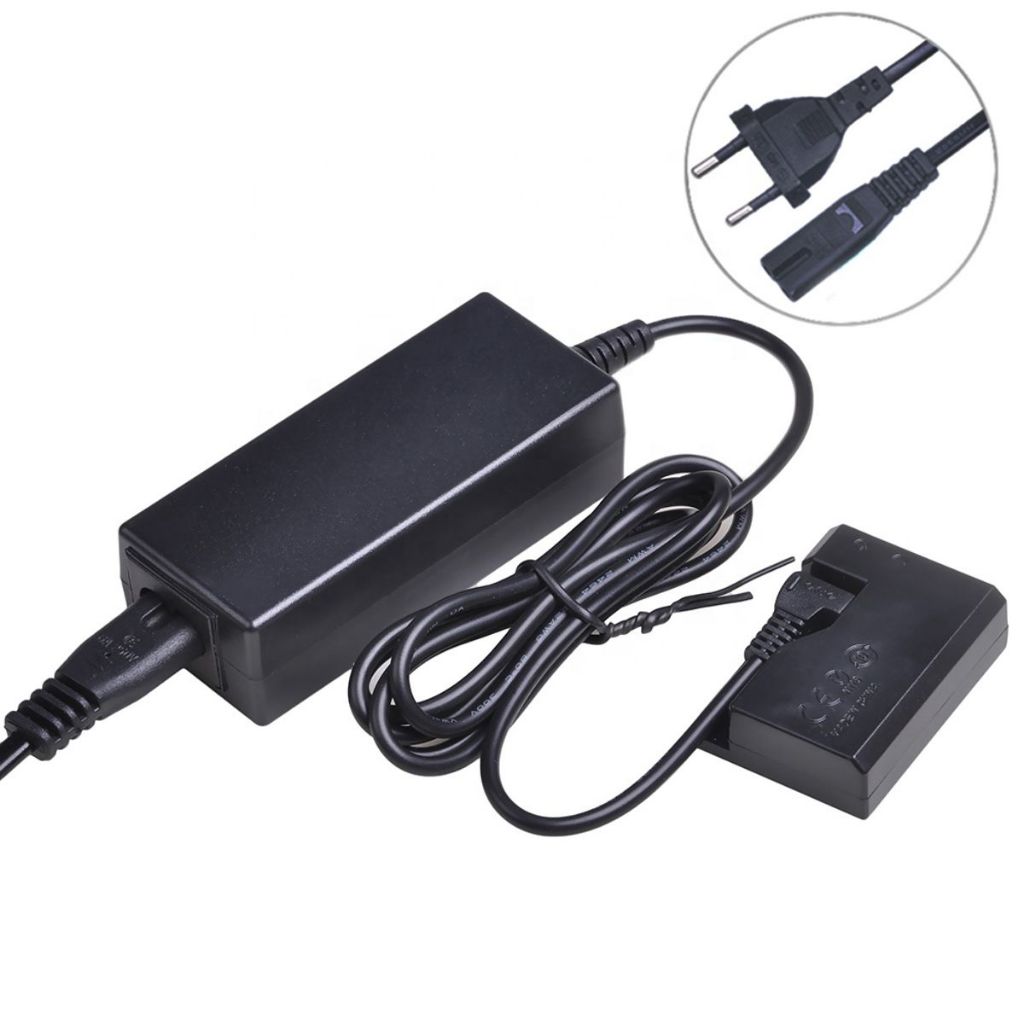 Fonte ACK-E10 ACKE10 Adaptador AC p/ Canon EOS T3 T5 T6 T7 1100D 2000D etc substitui bateria LP-E10