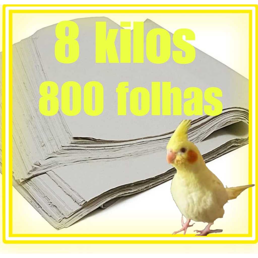 papel biodegradável descartável para forrar fundo de gaiolas folha grande 70x50 ENVIO IMEDIATO