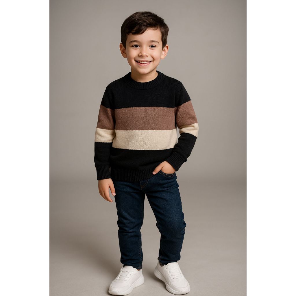 Casaco Infantil Menino Tricot Inverno Sueter Infantil Menino 4 ao 12