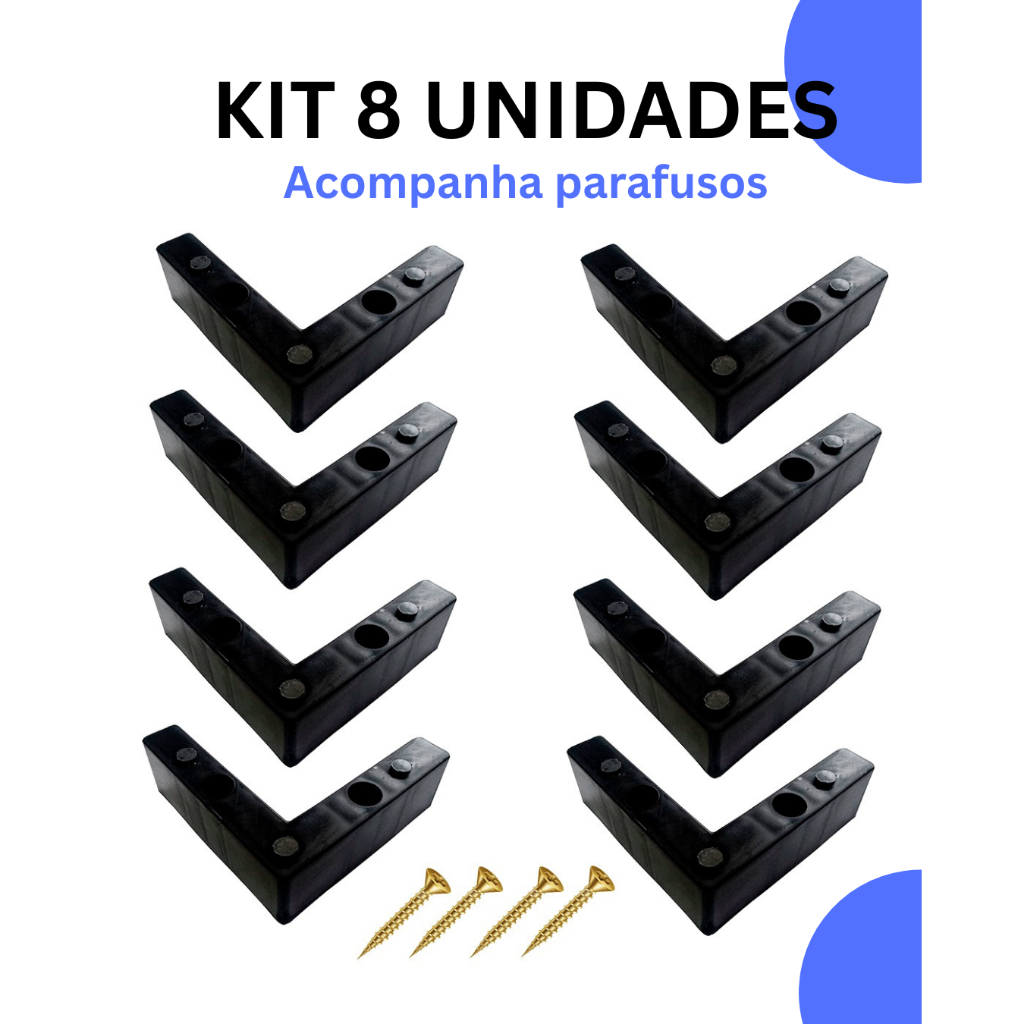 Cantoneira Pé para Sofa Universal