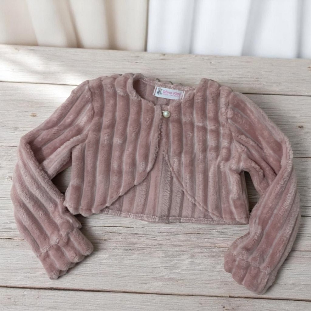 Casaco Bolero Infantil Luxo - Fleece