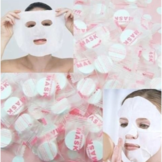 ANA1108 KIT 30/60/90/150unidades máscaras faciais comprimidas para tratamento de beleza conveniente