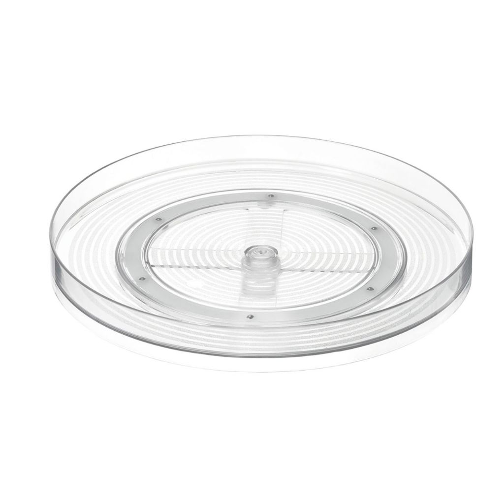 Organizador Giratório Dry Coza 29x3,2cm Cor Cristal - Organização de Geladeira