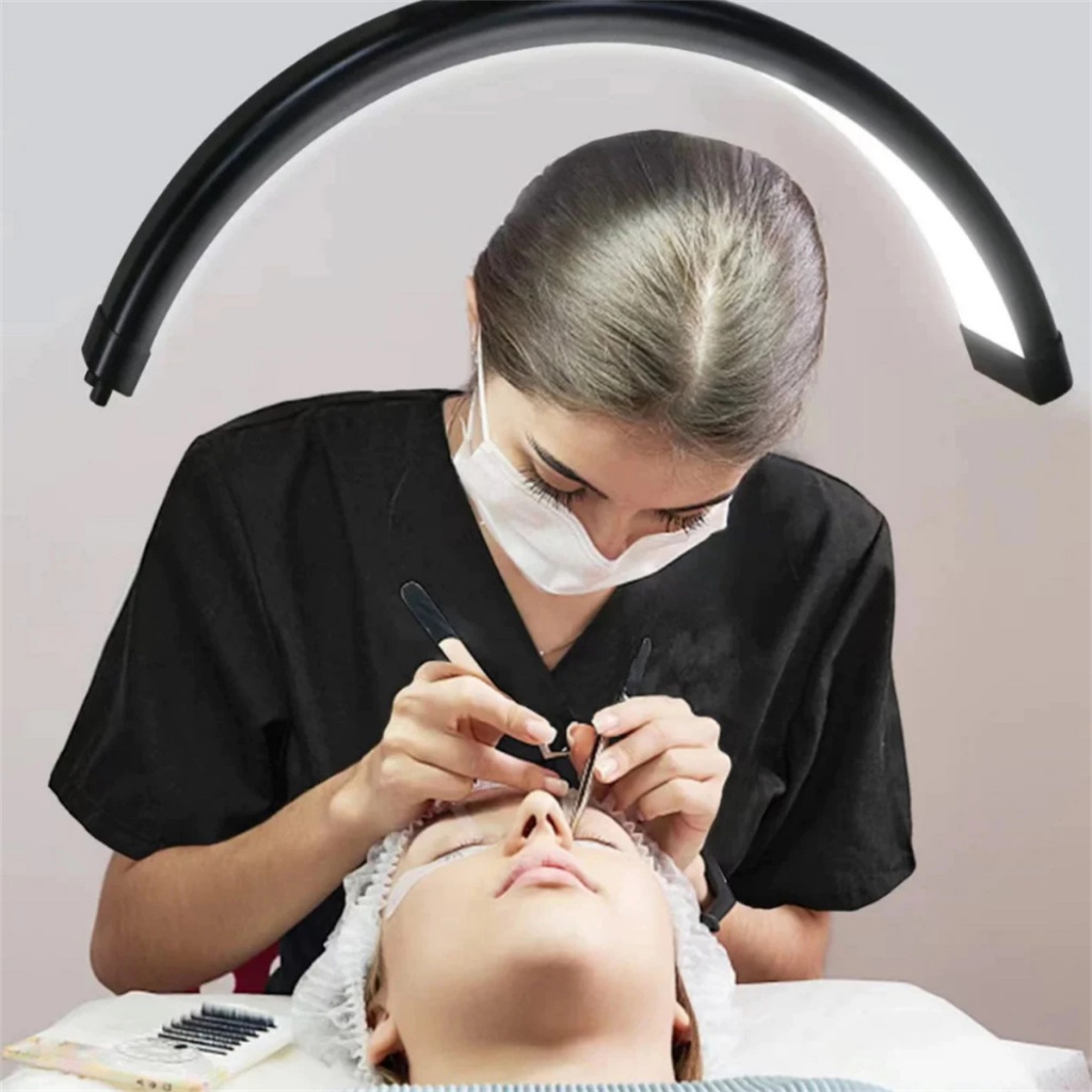 Luminaria Meia Lua Estetica Spa Arco 3 Tons Com controle Remoto Ajustável Salão Beleza Limpeza De Pele