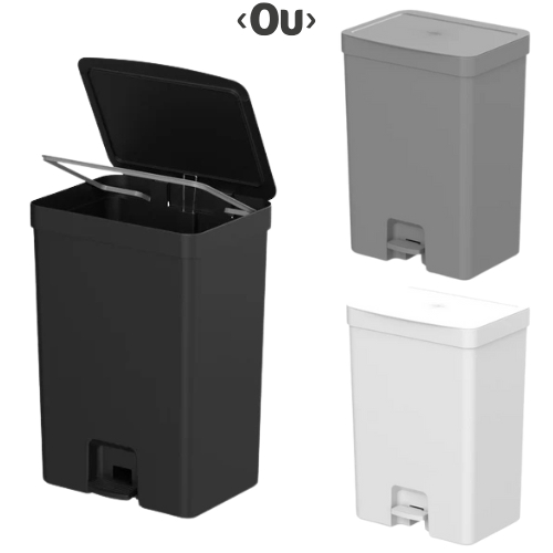 Lixeira de Pedal Trium 30L Ou