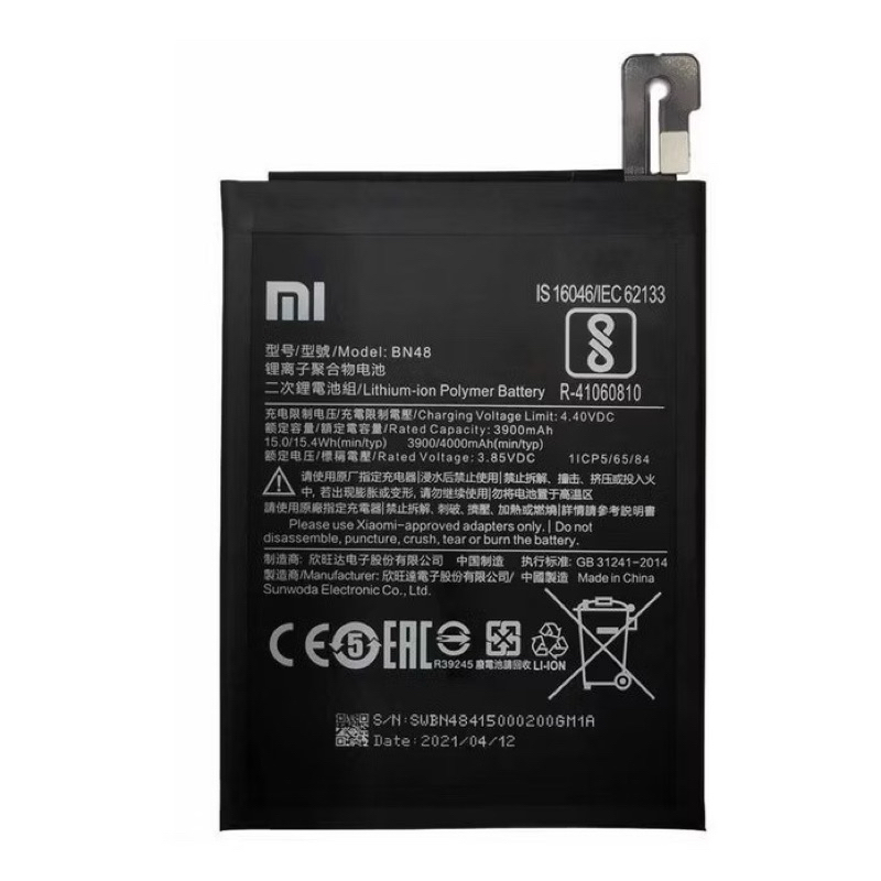 Bateria Redmi Note 6 Pro Original Xiaomi Modelo BN48 nova