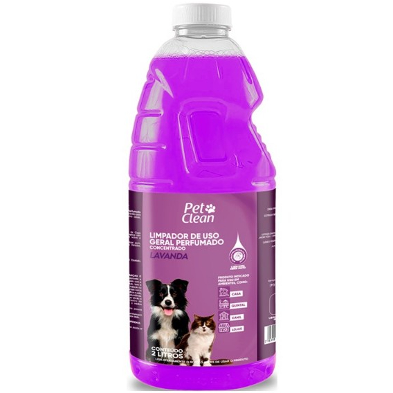 Desinfetante Neutralizador De Odor Xixi Pet 2 Litros Lavanda