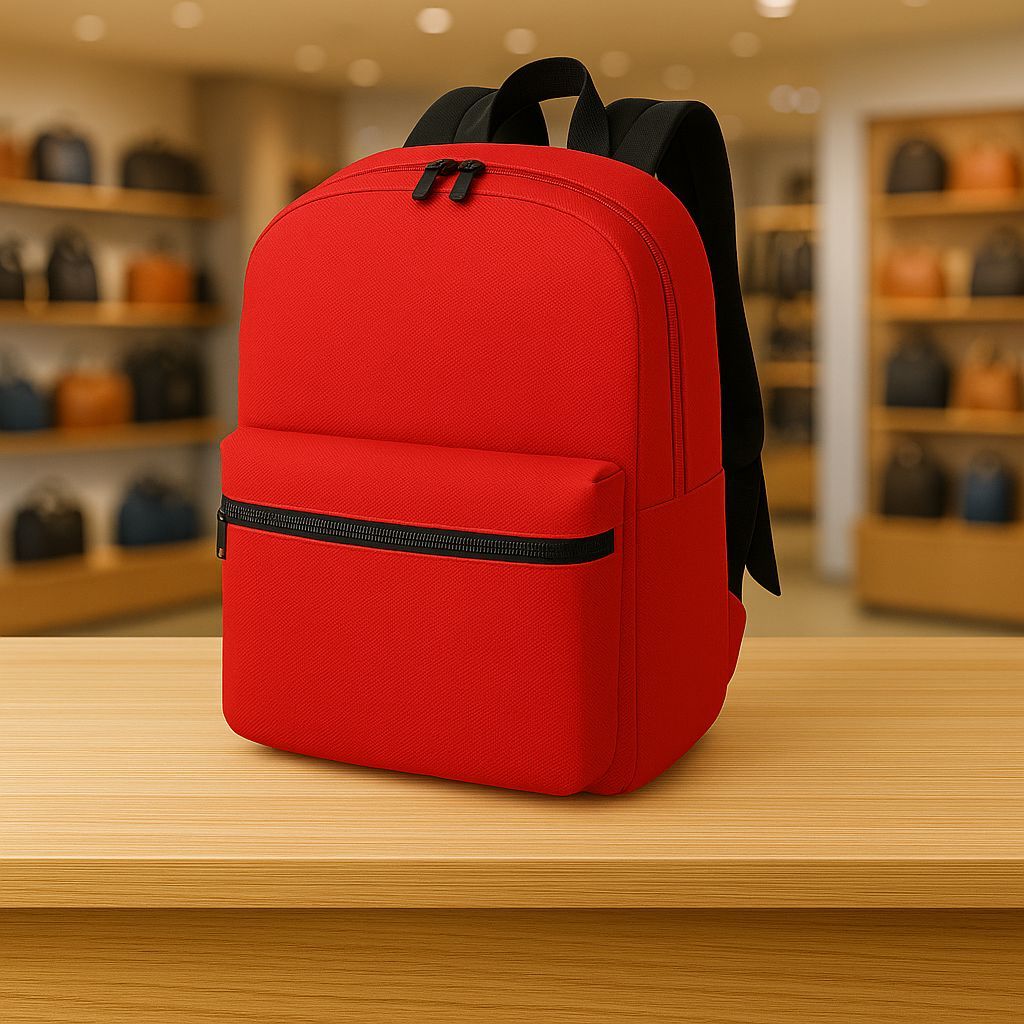 Mochila unissex trabalho faculdade escola VERMELHO