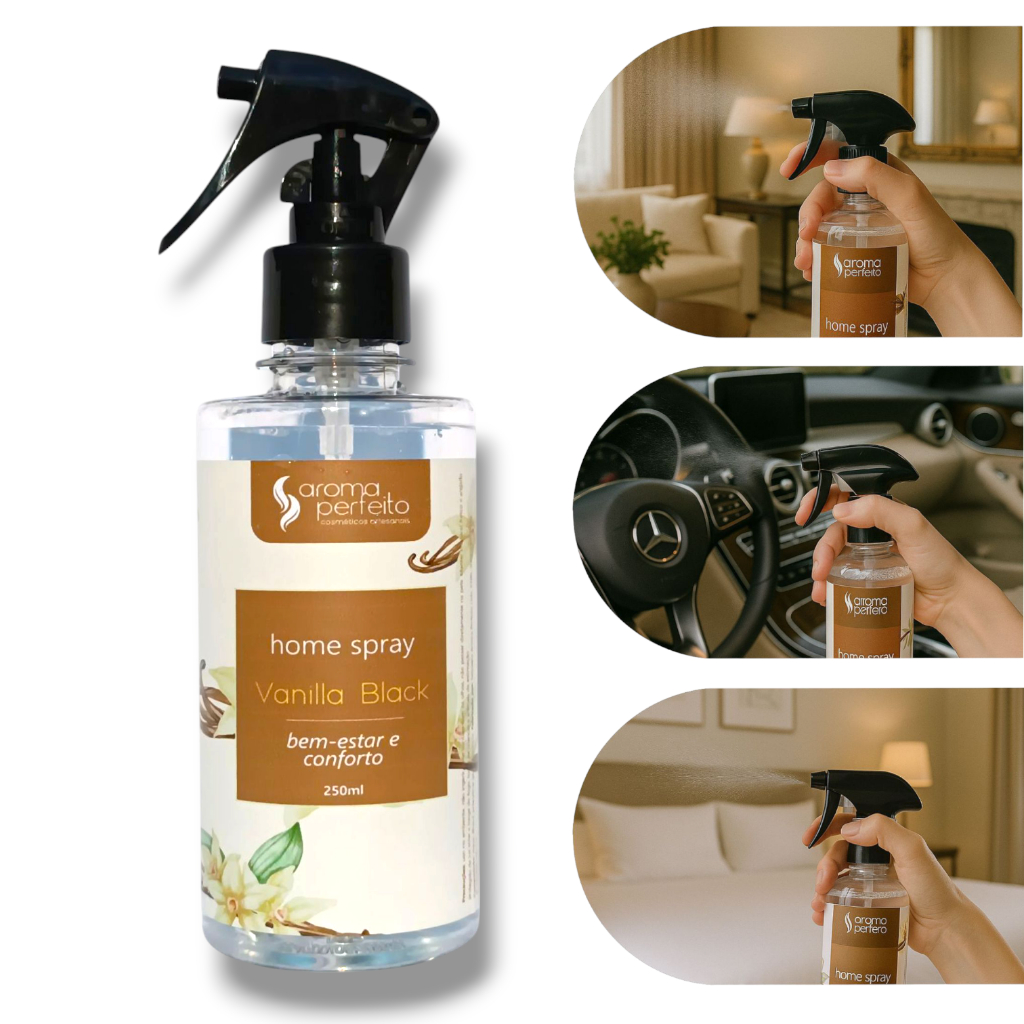 Home Spray de Vanilla Black 250ml