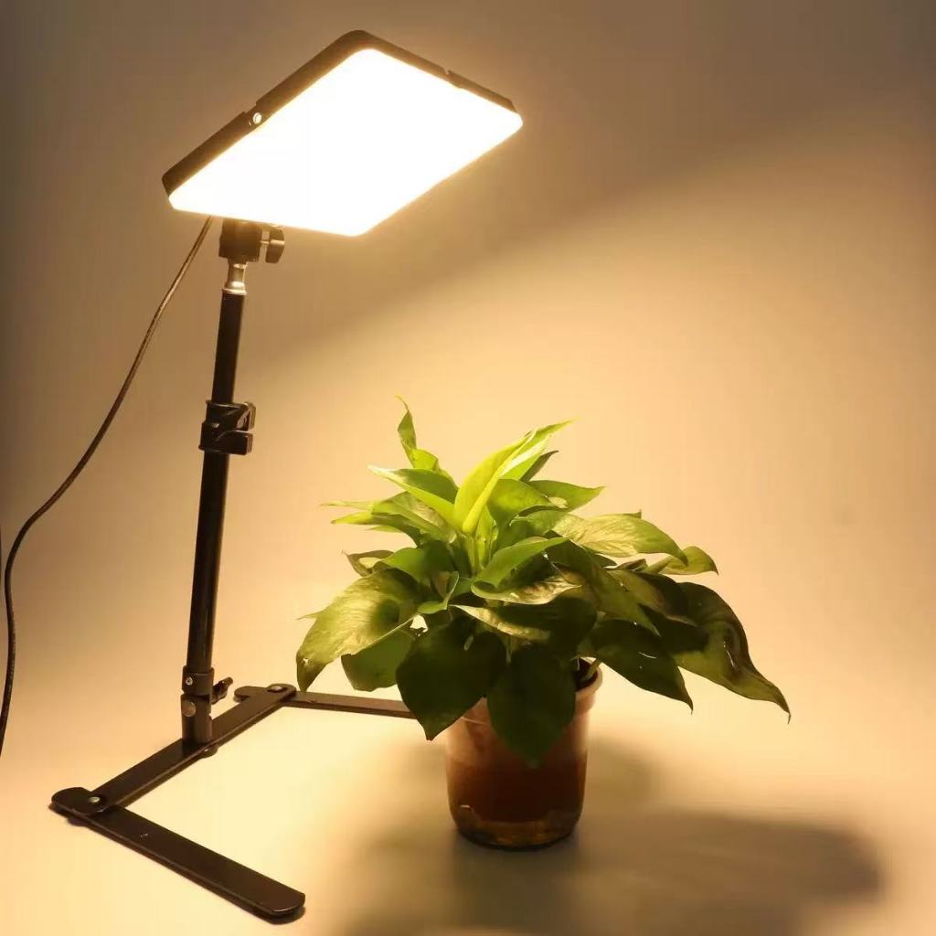 Suporte com Luz para Gravação e Fotografia Aérea de Produtos ,Ajustável e com Controle de Cor, Live Streaming Room
