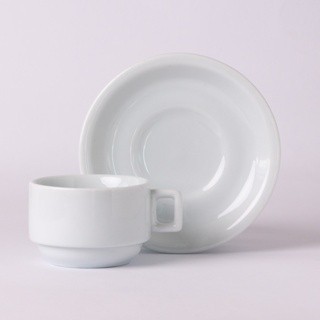 Conjunto 10 Xícaras Chá Atenas C/Pires 180 ml