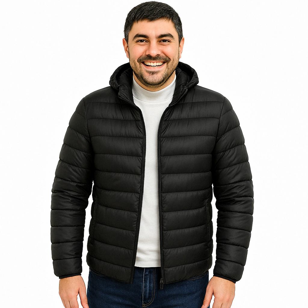 Jaqueta Puffer De Frio Intenso Blusa Impermeável Inverno
