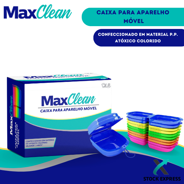 Kit com 3 Caixas Para Aparelho Móvel MaxClean c/ 10 Unidades Cada