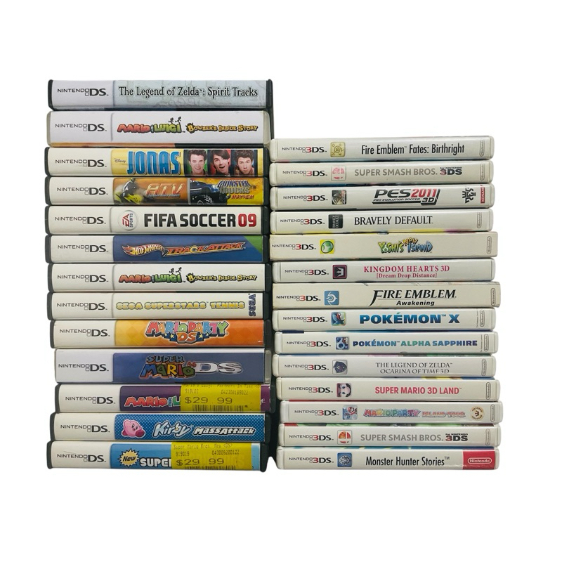 Jogos de Nintendo DS e 3DS Originais