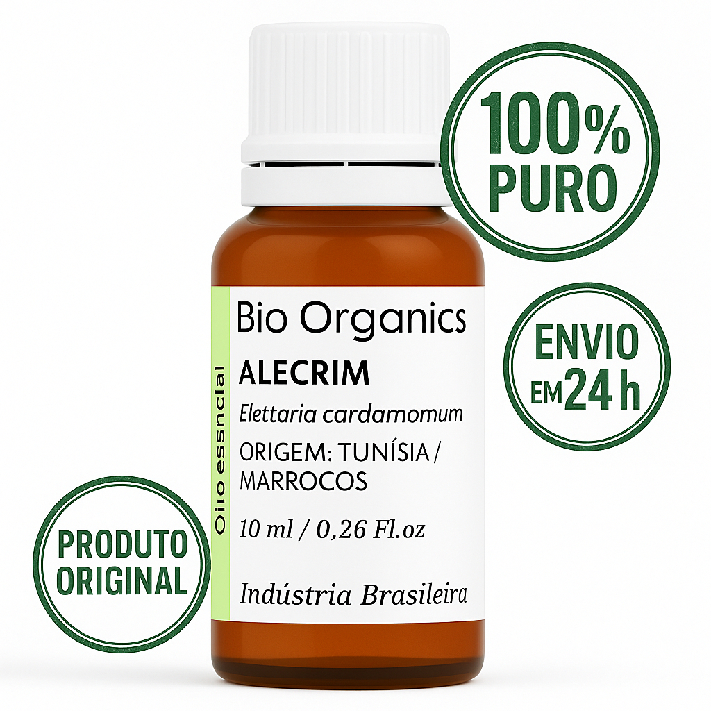 Oleo Essencial de ALECRIM 100% Puro e Natural Frasco 10ml